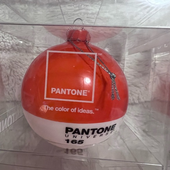 Pantone Universe Seletti Christmas ornaments, orange #165 - Picture 2 of 4